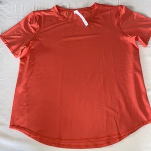 Lululemon High neck run&train tee
